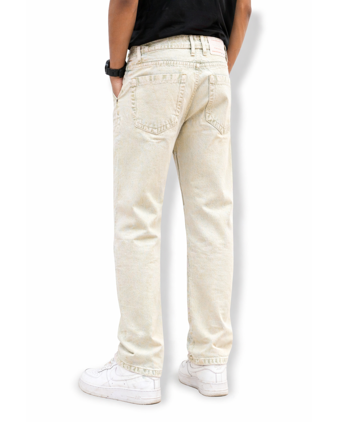 Beige Color Denim