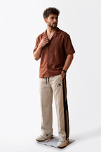 Men Beige Trouser