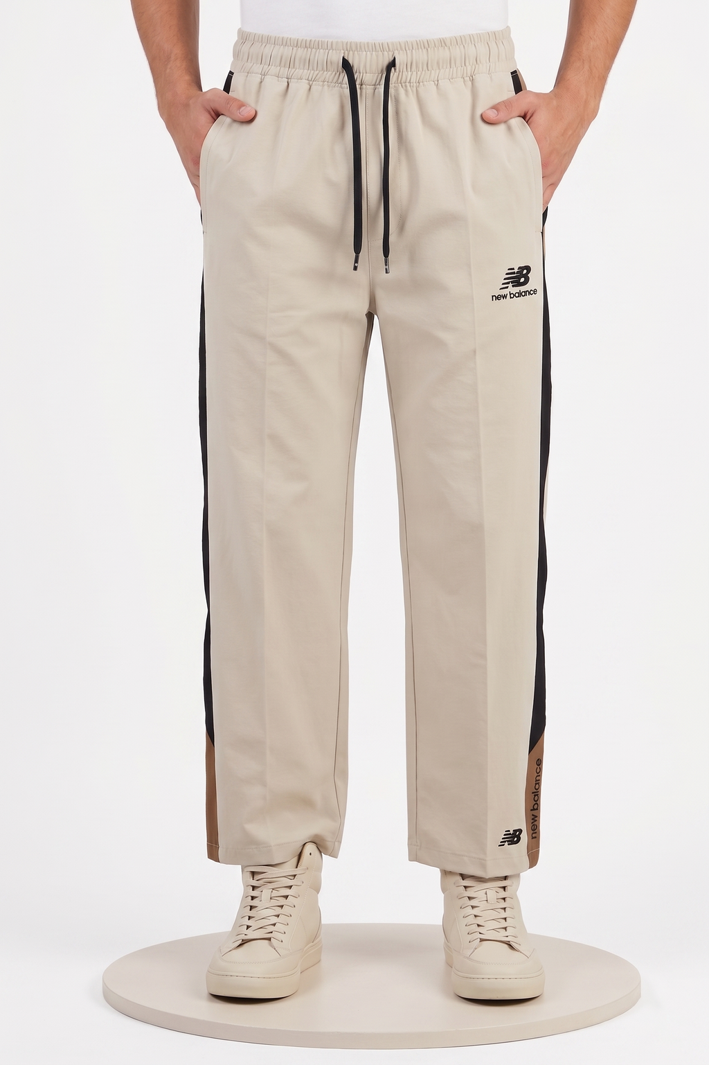 Men Beige Trouser