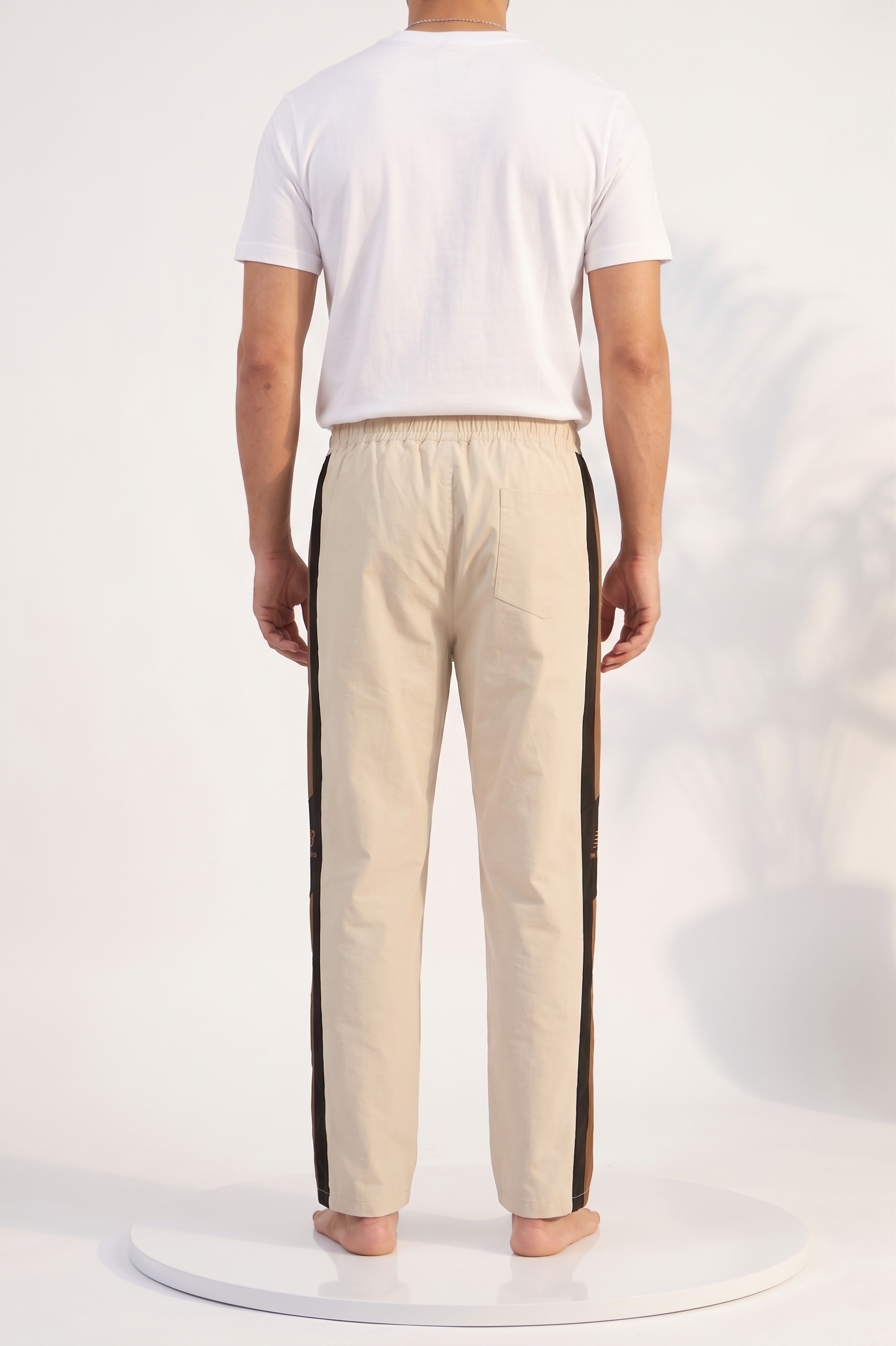Men Beige Trouser