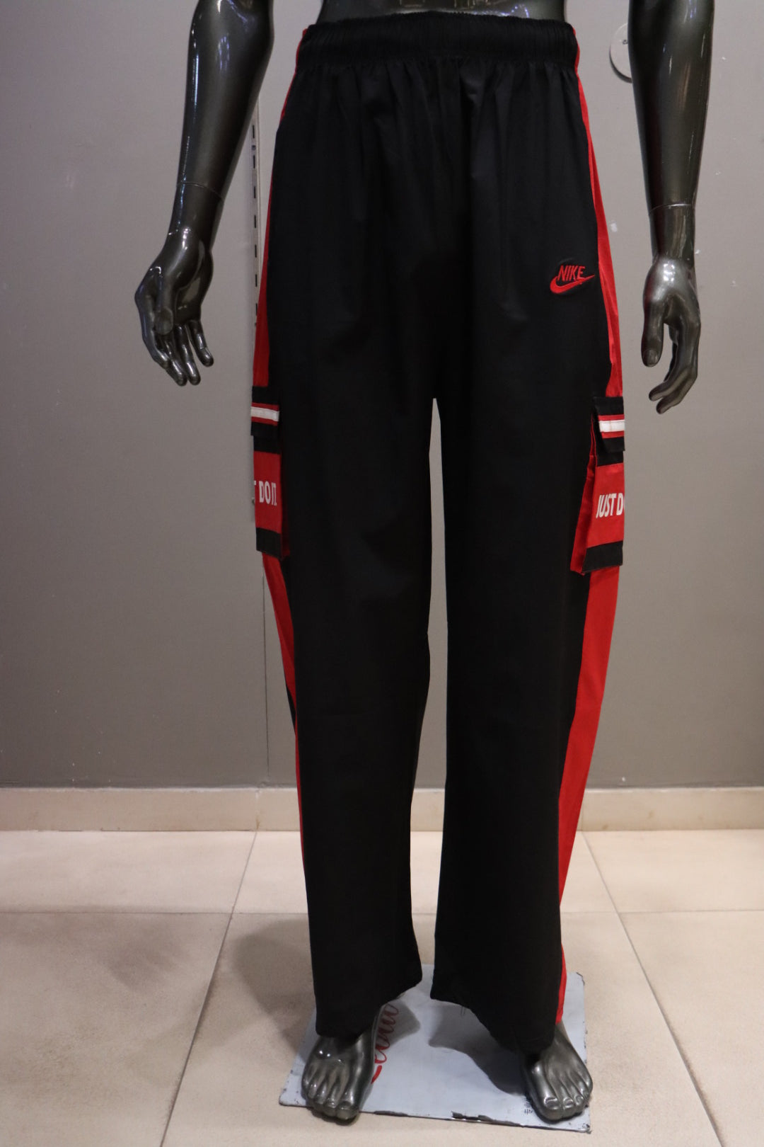 Red & Black Sports Trouser