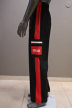 Red & Black Sports Trouser