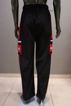 Red & Black Sports Trouser