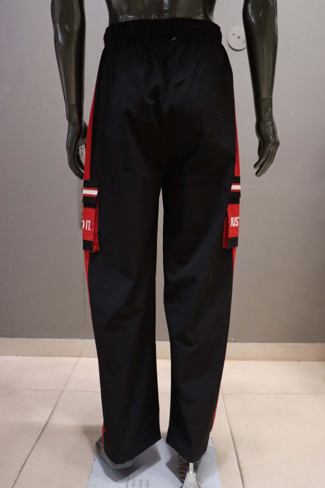 Red & Black Sports Trouser