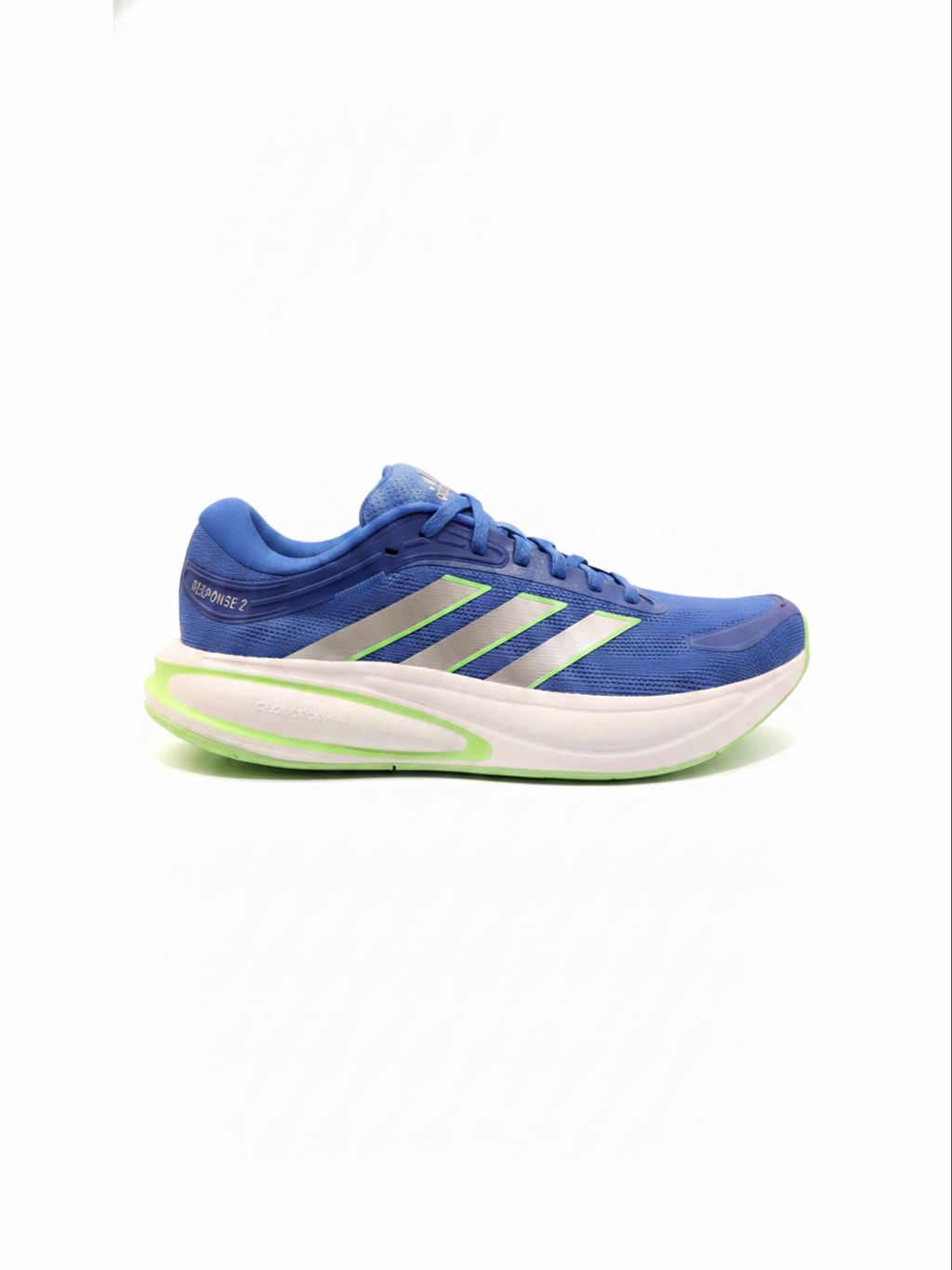 Adidas Response 2 Running Shoes - Blue with Light Green