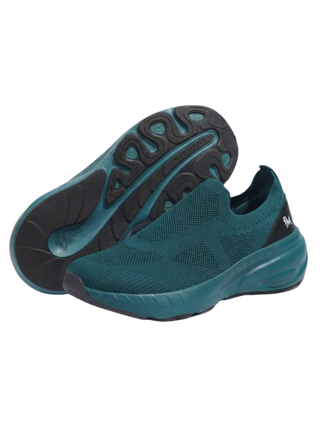 Neeman's Begin Walk All Day For Men : Teal Black
