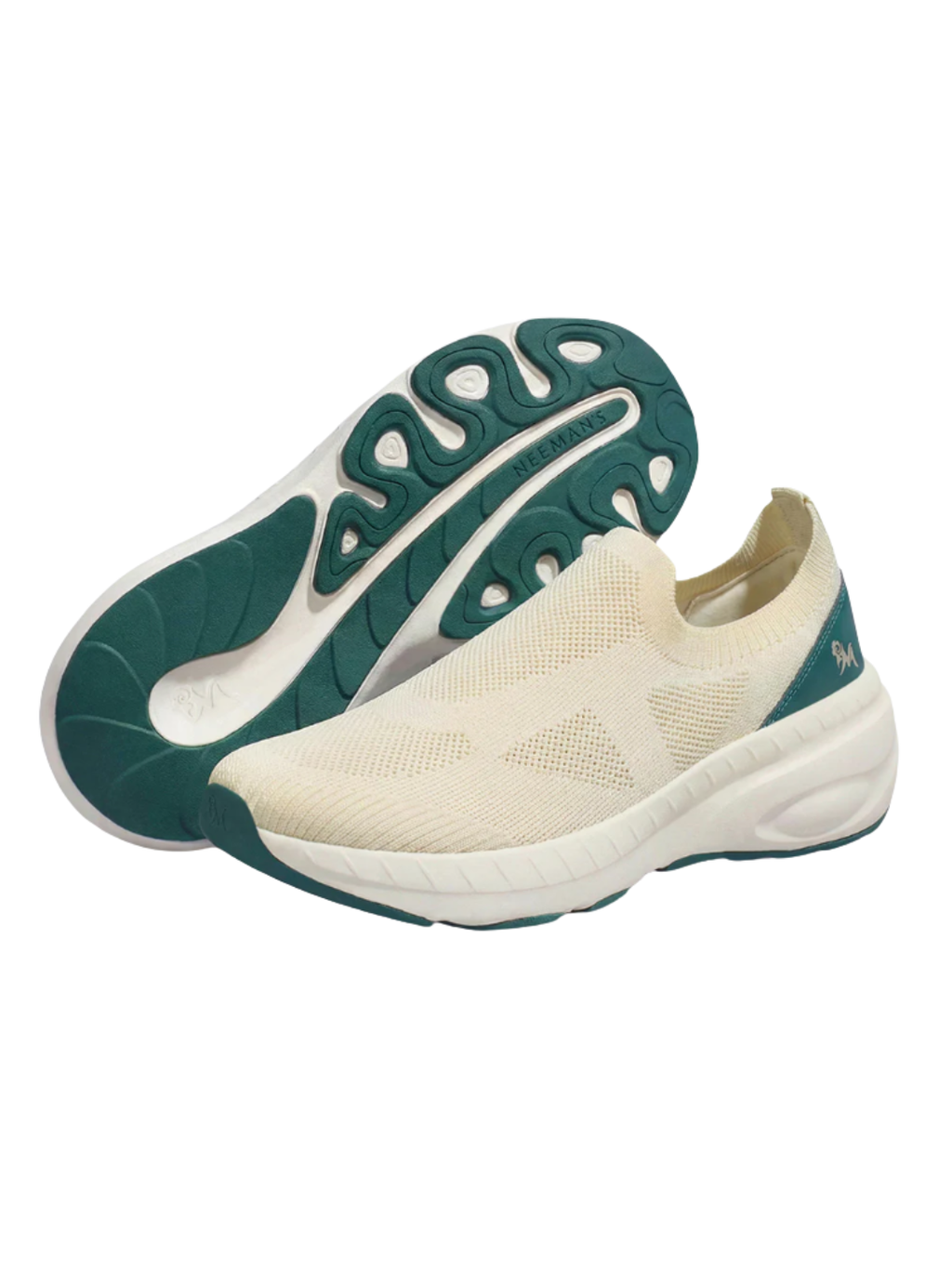 Neeman's Begin Walk All Day For Men : Ivory Green